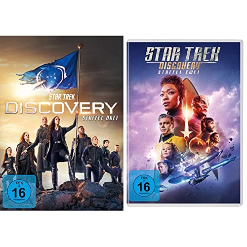 STAR TREK: Discovery - Staffel 3 [5 DVDs] & Star Trek: Discovery - Staffel zwei [5 DVDs] von Paramount (Universal Pictures)