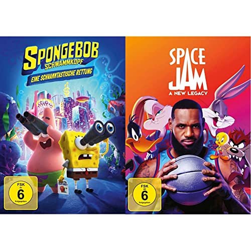 SpongeBob Schwammkopf: Eine schwammtastische Rettung & Space Jam: A New Legacy von Paramount (Universal Pictures)