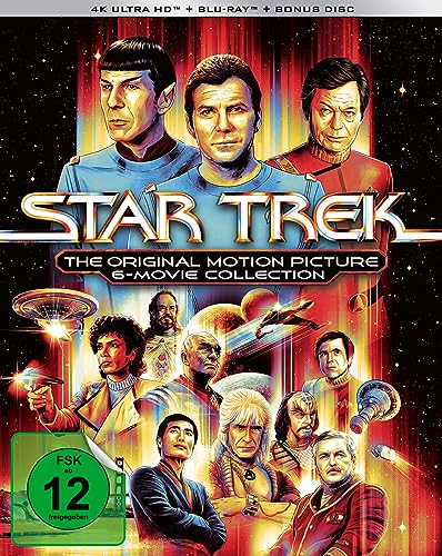 Star Trek: The Original Motion Picture - 6-Movie Collection - 4K UHD [Blu-ray] von Paramount (Universal Pictures)