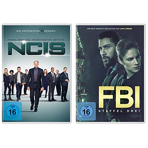NCIS - Season 18 [5 DVDs] & FBI - Staffel Drei [4 DVDs] von Paramount (Universal Pictures Germany GmbH)