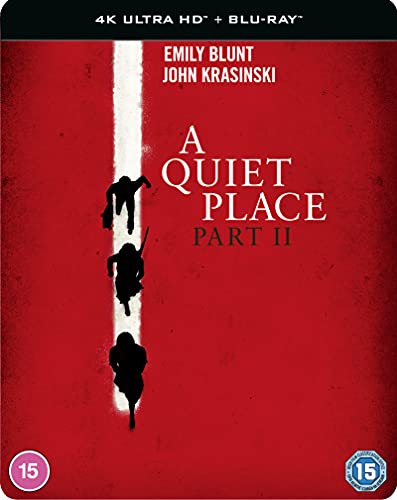 A Quiet Place Part II 4K Ultra-HD Steelbook [Blu-ray] [2021] [Region A & B & C] von Paramount Home Entertainment