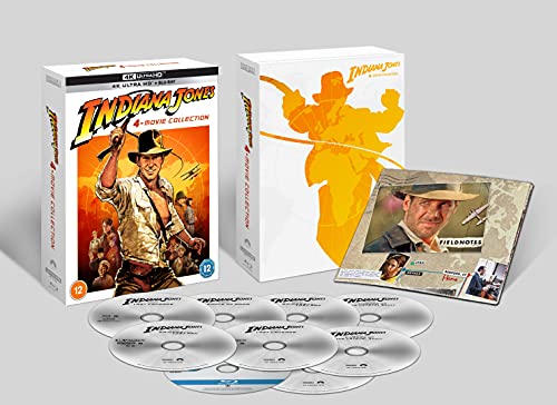 Indiana Jones 4-Movie Collection 4K Ultra-HD + Blu-ray [2021] von Paramount Home Entertainment