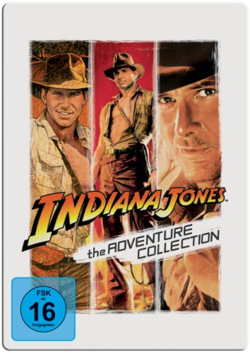 Indiana Jones Trilogie (Steelbook) [3 DVDs] von Paramount Home Entertainment