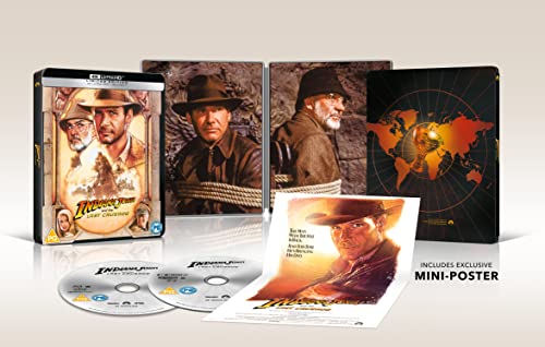 Indiana Jones and the Last Crusade [Blu-Ray] [Region Free] (IMPORT) (Keine deutsche Version) von Paramount Home Entertainment