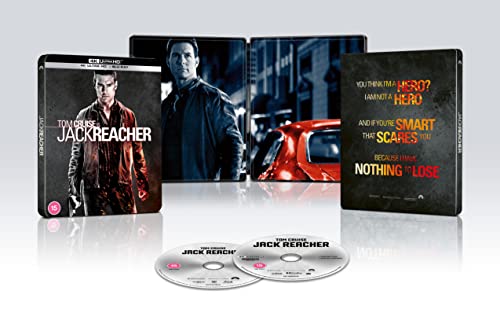 Jack Reacher Steelbook 4k Ultra-HD von Paramount Home Entertainment