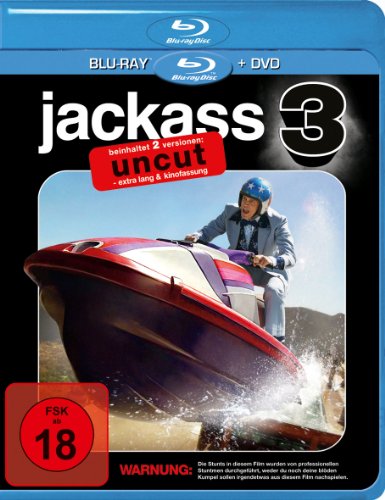 Jackass 3 (inklusive DVD) [Blu-ray] von Paramount Home Entertainment