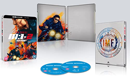 Mission: Impossible 2 4K UHD + Blu-ray Steelbook [Region A & B & C] von Paramount Home Entertainment