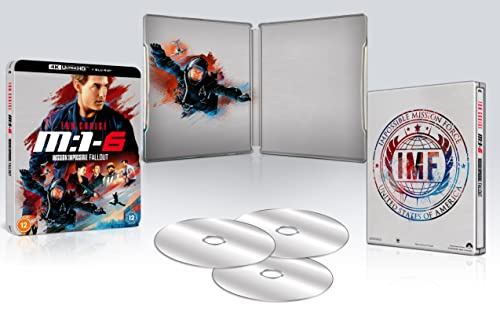 Mission: Impossible 6 - Fallout 4K UHD + Blu-ray Steelbook [Region A & B & C] von Paramount Home Entertainment