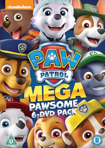 Paw Patrol- Megapawesome Pack (6-Title Boxset includes Colouring Book) [DVD] [2018] von Paramount Home Entertainment
