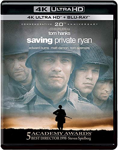 Saving Private Ryan - 4K Ultra-HD [Blu-ray] [2018] [Region Free] von Paramount Home Entertainment