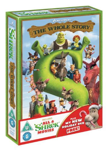 Shrek 1 - 4 Box-Set [5 DVDs] (UK-Import, nur Englisch) von Paramount Home Entertainment