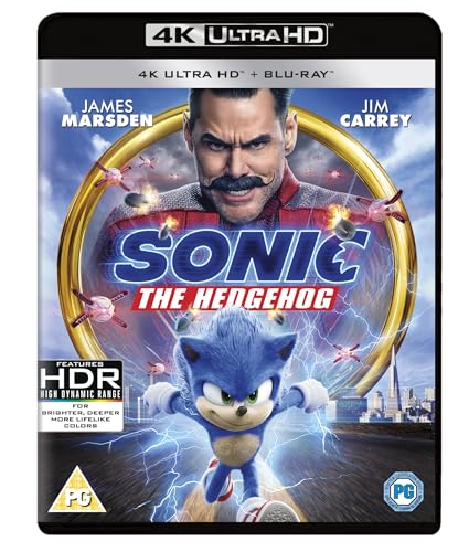 Sonic The Hedgehog (4K Ultra-HD + Blu-ray) [2020] [Region Free] von Paramount Home Entertainment