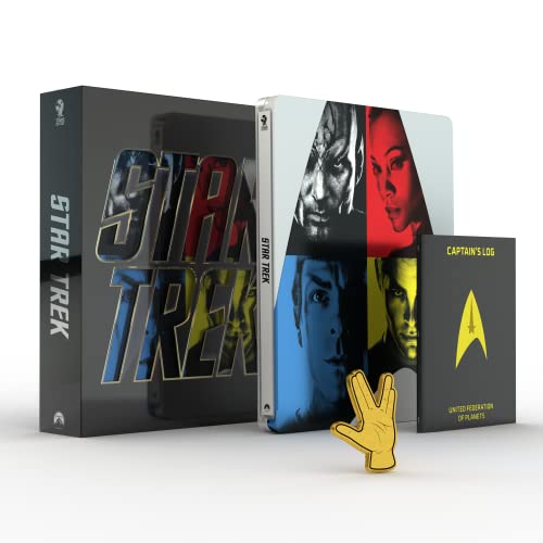 Star Trek (2009) Titans of Cult 4K UHD SteelBook [Blu-ray] [Region A & B & C] von Paramount Home Entertainment