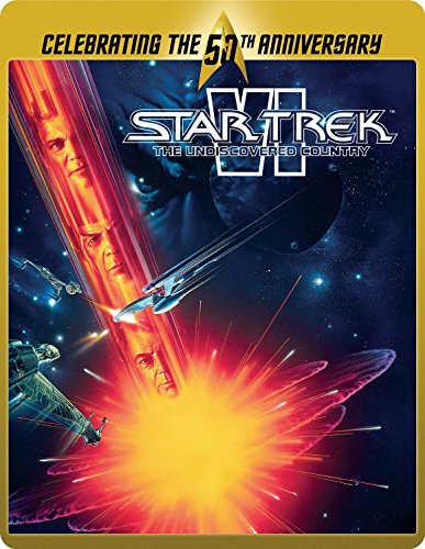 Star Trek 6 - The Undiscovered Country - Limited Edition 50th Anniversary Steelbook [Blu-ray] [2015] von Paramount Home Entertainment