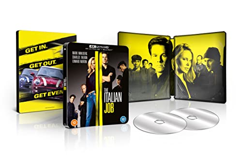 The Italian Job (2003) 4K UHD Steelbook [Region A & B & C] [Blu-ray] von Paramount Home Entertainment