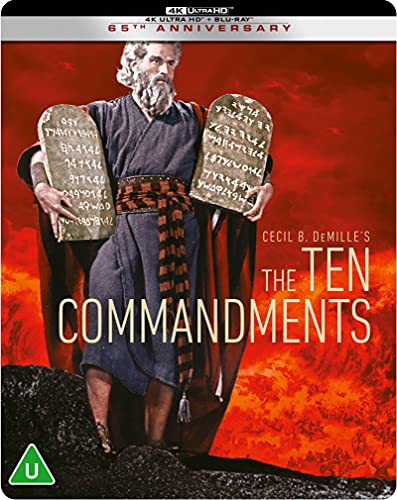 The Ten Commandments (1923 & 1956) Steelbook [Blu-ray] [2021] von Paramount Home Entertainment