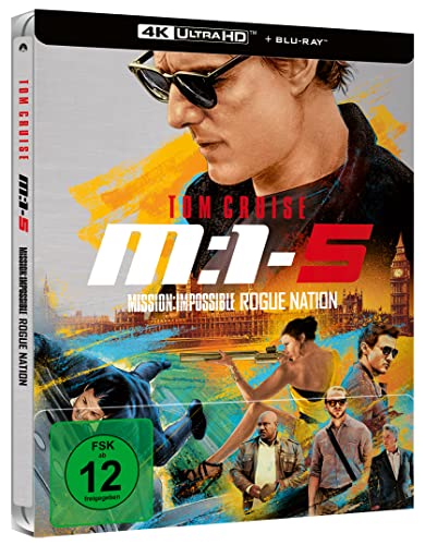 Mission: Impossible - Rogue Nation - Limited Steelbook [4K Ultra HD] + [2 Blu-rays] von Paramount Pictures