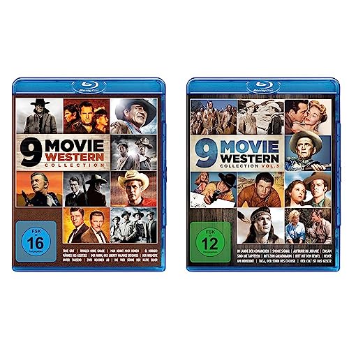 9 Movie Western Collection - Vol. 1 [Blu-ray] & 9 Movie Western Collection - Vol. 3 [Blu-ray] von Paramount Pictures (Universal Pictures)