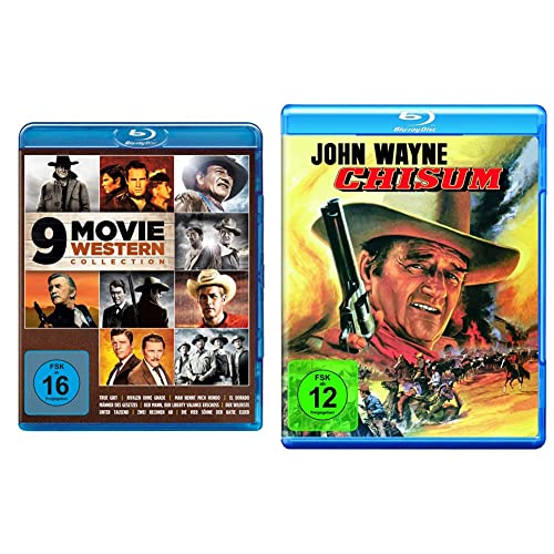 9 Movie Western Collection - Vol. 1 [Blu-ray] & Chisum [Blu-ray] von Paramount Pictures (Universal Pictures)