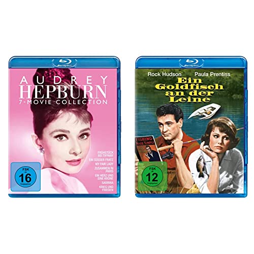 Audrey Hepburn - 7-Movie Collection (Blu-ray) & Ein Goldfisch an der Leine [Blu-ray] von Paramount Pictures (Universal Pictures)