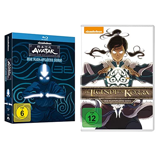Avatar - Der Herr der Elemente: Die komplette Serie [Blu-ray] & Die Legende von Korra - Komplettbox (DVD) von Paramount Pictures (Universal Pictures)