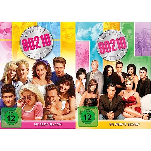 Beverly Hills, 90210 - Season 1 / Amaray (DVD) & Beverly Hills, 90210 - Die neunte Season [6 DVDs] von Paramount Pictures (Universal Pictures)