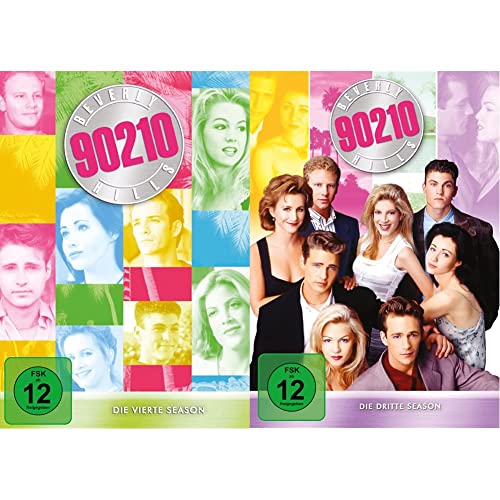 Beverly Hills, 90210 - Season 4 / Amaray (DVD) & Beverly Hills, 90210 - Season 3 / Amaray (DVD) von Paramount Pictures (Universal Pictures)
