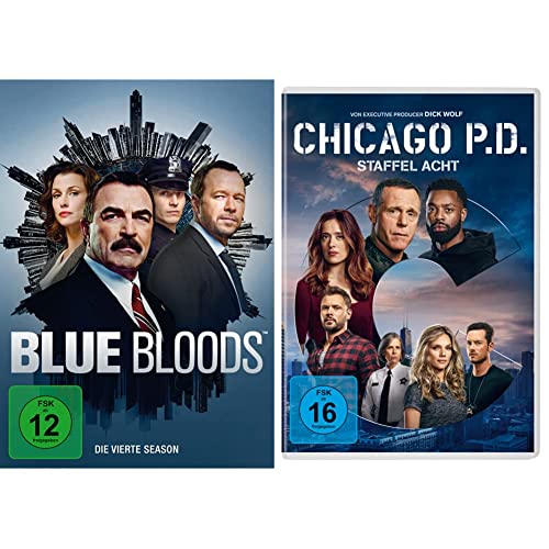 Blue Bloods - Staffel 04 (DVD) & Chicago P.D. - Season 8 [4 DVDs] von Paramount Pictures (Universal Pictures)