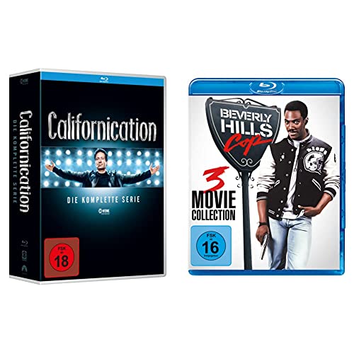 Californication - Die komplette Serie (Season 1-7) [Blu-ray] & Beverly Hills Cop 1-3 (3 on 1) [Blu-ray] von Paramount Pictures (Universal Pictures)