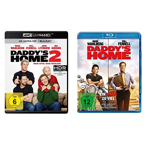 Daddy's Home 2 - Mehr Väter, mehr Probleme! (4K Ultra HD) (+ Blu-ray 2D) & Daddy's Home - Ein Vater zu viel [Blu-ray] von Paramount Pictures (Universal Pictures)