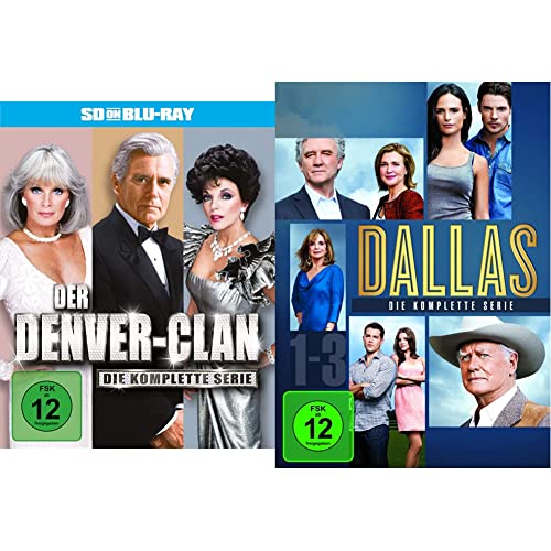 Der Denver Clan - Gesamtbox - SD on Blu-ray (exklusiv bei Amazon.de) & Dallas - Die komplette Serie (Staffel 1 bis 3) (exklusiv bei Amazon.de) [Limited Edition] [10 DVDs] von Paramount Pictures (Universal Pictures)