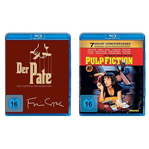 Der Pate 1-3 [Blu-ray] & Pulp Fiction [Blu-ray] von Paramount Pictures (Universal Pictures)
