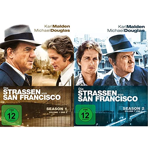 Die Straßen von San Francisco - Season 1, Volume 1 und 2 [8 DVDs] & Die Straßen von San Francisco - Season 2, Volume 1 und 2 [6 DVDs] von Paramount Pictures (Universal Pictures)