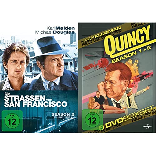 Die Straßen von San Francisco - Season 2, Volume 1 und 2 [6 DVDs] & Quincy - Season 1 + 2 [5 DVDs] von Paramount Pictures (Universal Pictures)