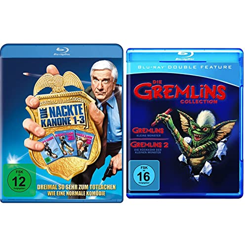 Die nackte Kanone - Box-Set [Blu-ray] & Gremlins 1+2 - Die Collection [Blu-ray] von Paramount Pictures (Universal Pictures)