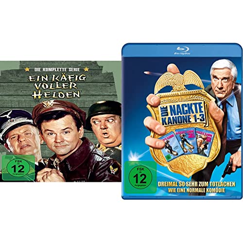 Ein Käfig voller Helden - Die komplette Serie - (Exklusiv bei Amazon.de) [Blu-ray] & Die nackte Kanone - Box-Set [Blu-ray] von Paramount Pictures (Universal Pictures)