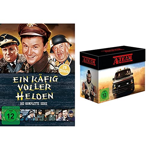 Ein Käfig voller Helden - Die komplette Serie [26 DVDs] & A-Team - Die komplette Serie [27 DVDs] von Paramount Pictures (Universal Pictures)