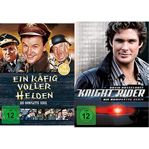 Ein Käfig voller Helden - Die komplette Serie [26 DVDs] & Knight Rider - Die komplette Serie [26 DVDs] von Paramount Pictures (Universal Pictures)