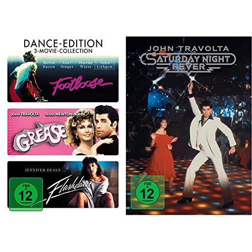 Footloose / Flashdance / Grease [3 DVDs] & Saturday Night Fever von Paramount Pictures (Universal Pictures)