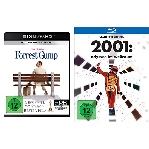 Forrest Gump (4K Ultra-HD) (+ Blu-ray 2D) & 2001: Odyssee im Weltraum - 50th Anniversary Edition [Blu-ray] von Paramount Pictures (Universal Pictures)