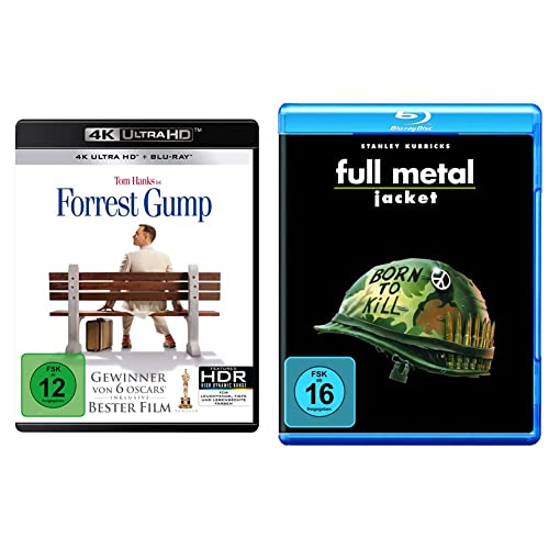 Forrest Gump (4K Ultra-HD) (+ Blu-ray 2D) & Full Metal Jacket [Blu-ray] von Paramount Pictures (Universal Pictures)