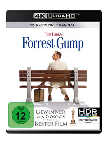 Forrest Gump (4K Ultra-HD) (+ Blu-ray 2D) von Paramount Pictures (Universal Pictures)