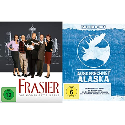Frasier - Die komplette Serie [44 DVDs] & Ausgerechnet Alaska - Die komplette Serie (SDonBD) [Blu-ray] von Paramount Pictures (Universal Pictures)