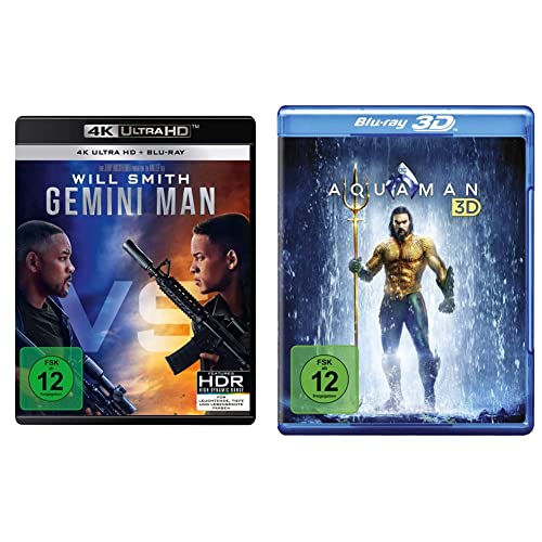 Gemini Man (4K Ultra-HD) (+ Blu-ray 2D) & Aquaman [3D Blu-ray] von Paramount Pictures (Universal Pictures)