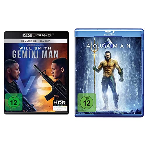 Gemini Man (4K Ultra-HD) (+ Blu-ray 2D) & Aquaman [Blu-ray] von Paramount Pictures (Universal Pictures)