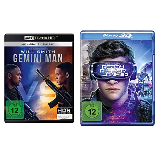 Gemini Man (4K Ultra-HD) (+ Blu-ray 2D) & Ready Player One [3D Blu-ray] von Paramount Pictures (Universal Pictures)