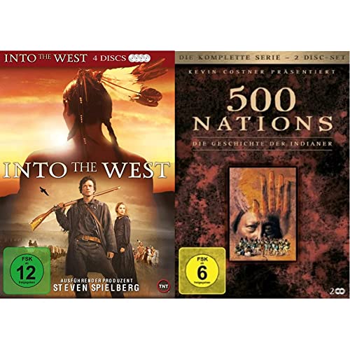 Into the West (DVD) & 500 Nations - Die Geschichte d. Indianer - Die komplette Serie [2 DVDs] von Paramount Pictures (Universal Pictures)