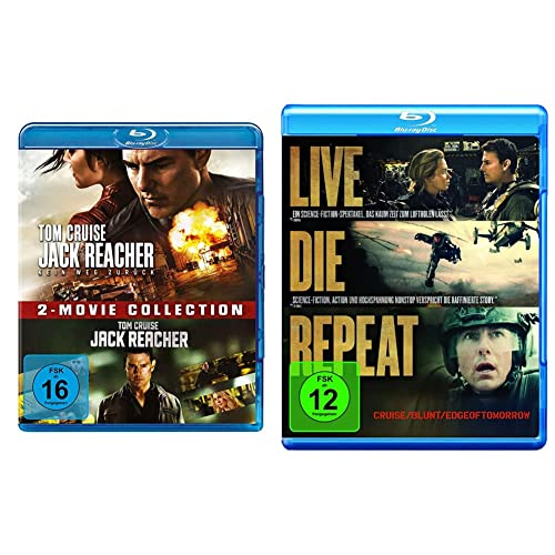 Jack Reacher / Jack Reacher: Kein Weg zurück - 2-Movie Collection [Blu-ray] & Edge of Tomorrow - Live.Die.Repeat [Blu-ray] von Paramount Pictures (Universal Pictures)