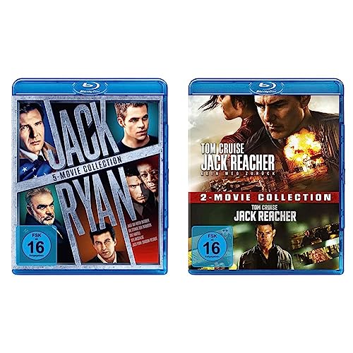 Jack Ryan - 5-Movie Collection [Blu-ray] & Jack Reacher / Jack Reacher: Kein Weg zurück - 2-Movie Collection [Blu-ray] von Paramount Pictures (Universal Pictures)