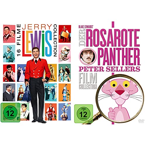 Jerry Lewis - 16 Filme Collection (DVD) & Der Rosarote Panther - Peter Sellers Collection [5 DVDs] von Paramount Pictures (Universal Pictures)